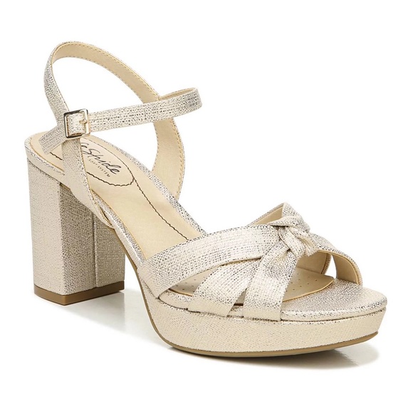 LifeStride Lucky Platform Block Heels - size 8 - Picture 1 of 10